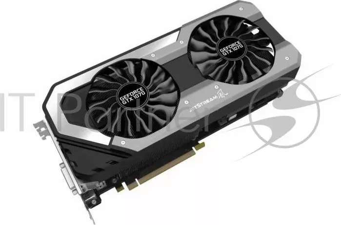 Видеокарта PALIT PCI E PA GTX1070 SUPER JETSTREAM 8G nVidia GeForce GTX 1070 8192Mb 256bit GDDR5 1632/8000 DVIx1/HDMIx1/DPx3/HDCP Ret