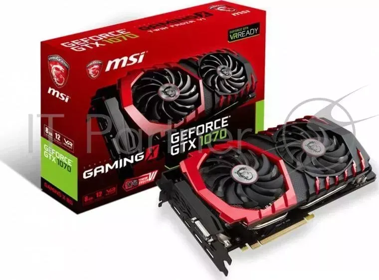 Видеокарта MSI PCI E GTX 1070 GAMING X 8G nVidia GeForce GTX 1070 8192Mb 256bit GDDR5 1607/8108 DVIx1/HDMIx1/DPx3/HDCP Ret