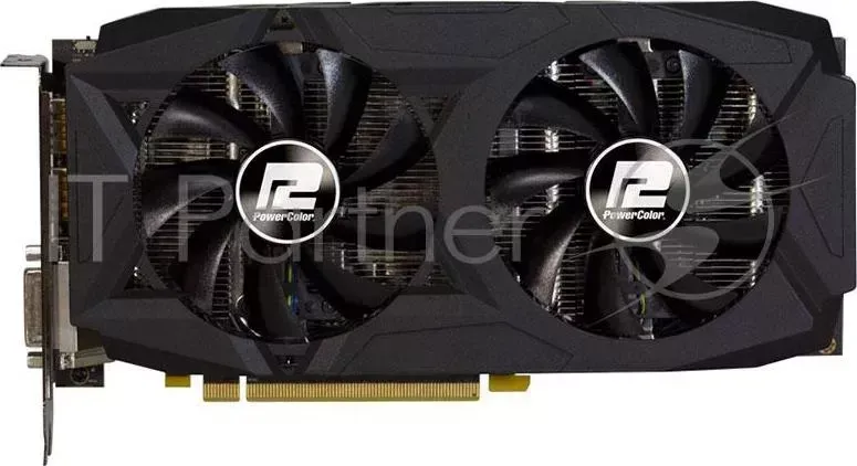 Видеокарта PowerColor PCI E AXRX 580 4GBD5 3DHDV2/OC AMD Radeon RX 580 4096Mb 256bit GDDR5 1350/7000 DVIx1/HDMIx1/DPx3/HDCP Ret