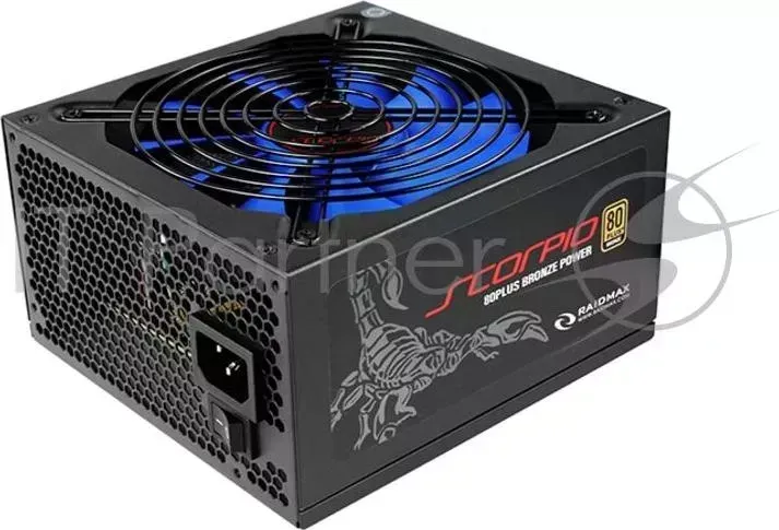 Блок питания Raidmax RX 835AP S Модульный, ATX v2.3, 835W, Active PFC, 135mm Fan, 80 Plus Bronze RX 835AP S Retail