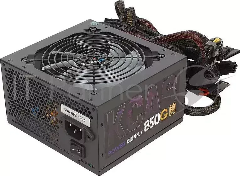 Блок питания Aerocool 850W Retail KCAS-850G ATX v2.4, 80+ Gold, 4+4-Pin, 4x PCI-E (6+2-Pin), 7x SATA, 4x MOLEX, 12см c RGB подсветкой AEROCOOL 4x 7x 4x c