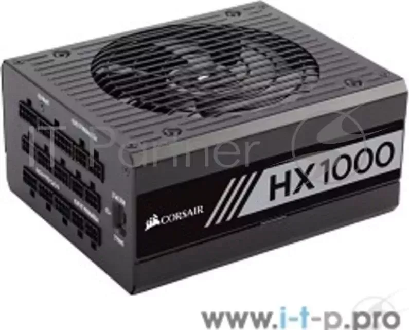 Блок питания CORSAIR HX1000 ATX v2.4, 1000W, Active PFC, 135mm Fan, 80 Plus Platinum CP 9020139 EU Retail