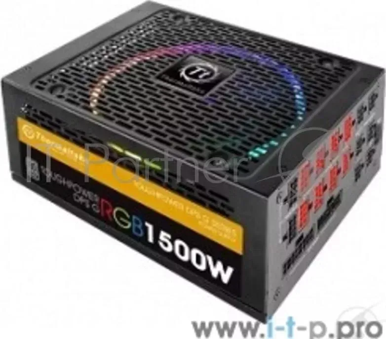 Блок питания ToughpowerGrand 1500W Titanium PS-TPG-1500DPCTEU-T Digital/1500W/ATX 2.3 & EPS 2.92/A-PFC/14cm/EU/80Plus Titanium Thermaltake PS TPG 1500DPCTEU T 2.92/A PFC/14cm/EU/80Plus