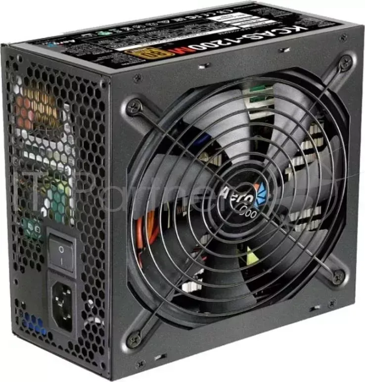 Блок питания Aerocool 1200W Retail KCAS-1200M модульный, ATX v2.4, 80+ Bronze, A.PFC, fan 14cm, Haswell Ready, 8x PCI-E (6+2-Pin), 10x SATA, 6x MOLEX AEROCOOL 8x 6x