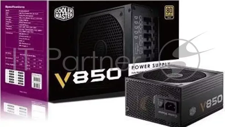 Блок питания Cooler Master V850 RS850 AFBAG1 EU 850W, ATX, 135mm, 9xSATA, 6xPCI E 6 2 , APFC, 80 Gold