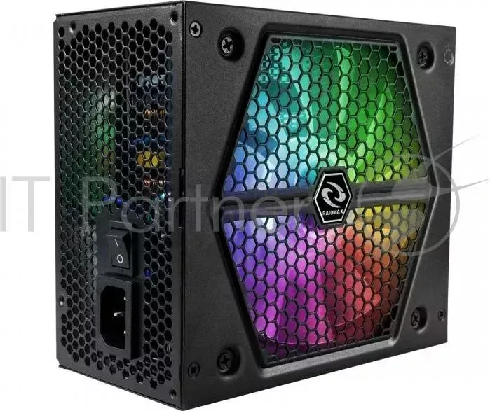 Блок питания Raidmax RX 735AP R Модульный, ATX v2.3, 735W, Active PFC, 135mm Fan RGB подсветка, 80 Plus Bronze RX 735AP R Retail