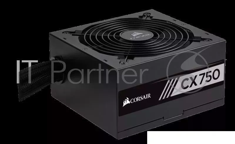 Блок питания CORSAIR CX750 ATX v2.4, 750W, Active PFC, 120mm Fan, 80 Plus Bronze CP 9020123 EU Retail