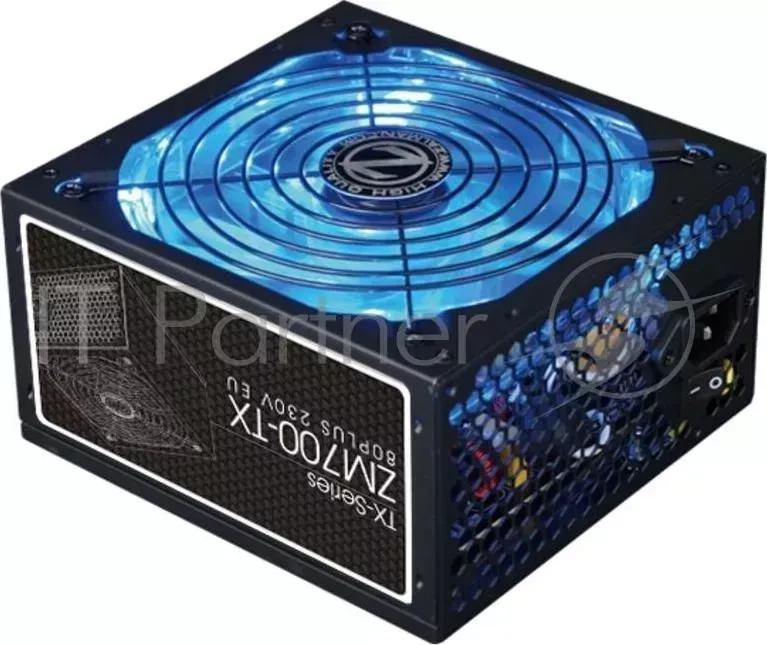 Блок питания ZALMAN 700W ZM700 TX v2.31, A.PFC, Fan 14 cm, Retail