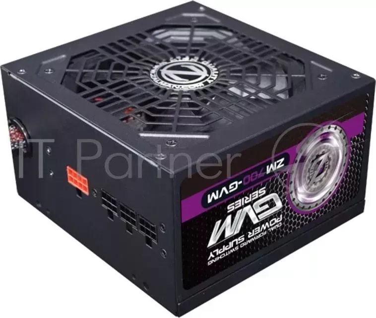 Блок питания ZALMAN ZM700 GVM, 700W, ATX12V v2.3, EPS, APFC, 12cm Fan, 80 Bronze, Retail