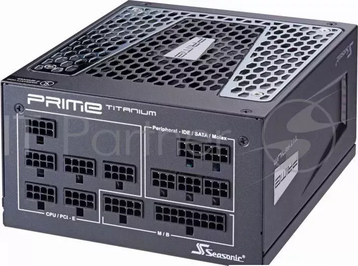 Блок питания Seasonic ATX 650W PRIME ULTRA TITANIUM SSR-650TR 80+ platinum (24+4+4pin) APFC 135mm fan 6xSATA Cab Manag RTL