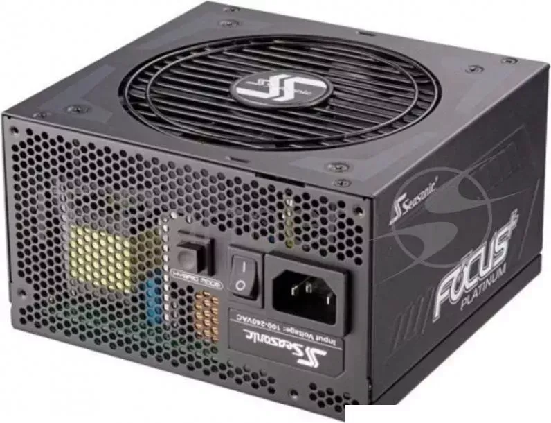 Блок питания Seasonic ATX 550W FOCUS Plus SSR-550PX 80+ platinum (24+4+4pin) APFC 120mm fan 6xSATA Cab Manag RTL