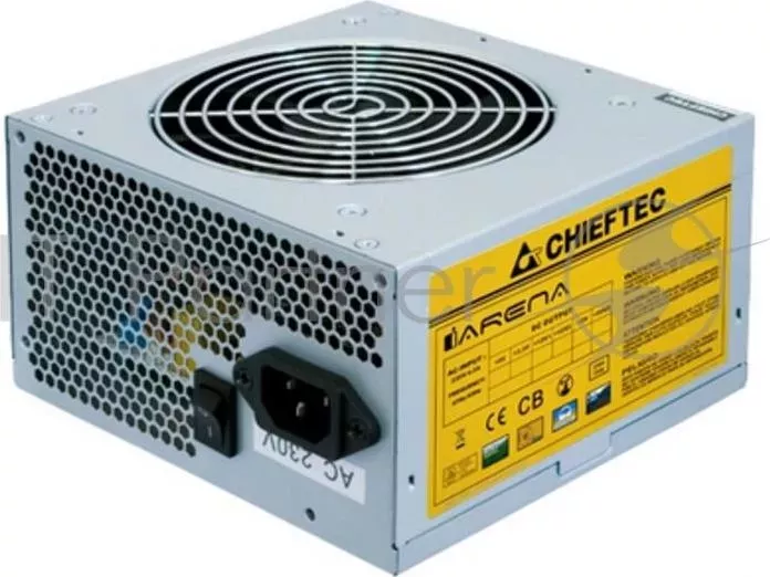 Блок питания Chieftec 500W OEM GPA 500S8 ATX 12V V.2.3 PSU with 12 cm fan, Active PFC, ficiency 80% 230V only