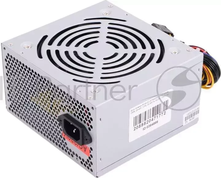 Блок питания 3Cott 3C ATX400W, 400Вт, OEM, 20 4P, 1xP4, 2x SATA, 2xIDE, 12cm Fan