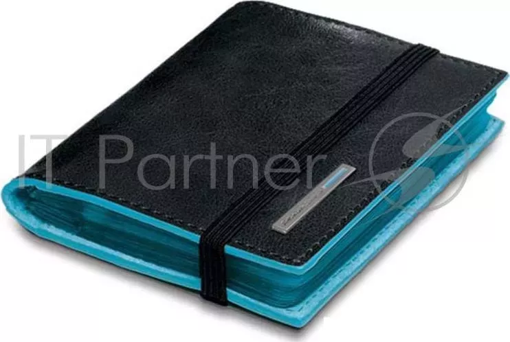 Чехол для кредитных карт Piquadro Blue Square PP1395B2/N черный натур.кожа