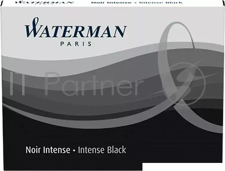 Картридж Waterman (S0110850) черный чернила для ручек перьевых (8шт)