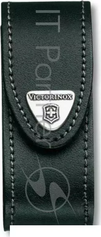 Чехол из нат.кожи Victorinox Leather Belt Pouch (4.0520.3B1) черный с застежкой на липучке блистер Victorinox с