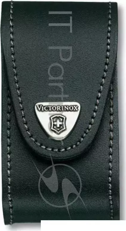 Чехол из нат.кожи Victorinox Leather Belt Pouch (4.0521.3B1) черный с застежкой на липучке блистер Victorinox с
