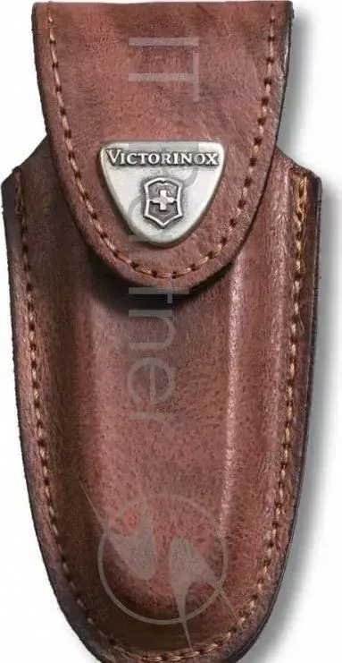 Чехол из нат.кожи Victorinox Leather Belt Pouch (4.0533) коричневый с застежкой на липучке блистер Victorinox с
