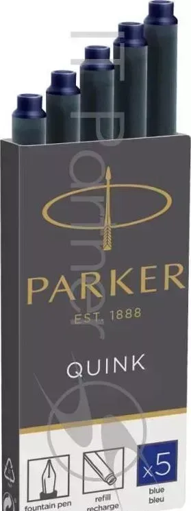 Картридж Parker Quink Z11 (1950384) синие чернила для ручек перьевых (5шт)
