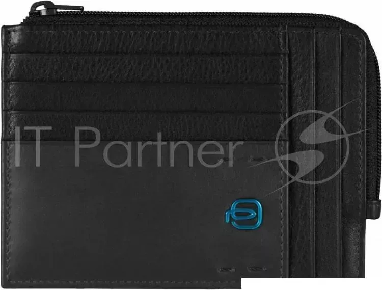 Чехол для кредитных карт Piquadro Pulse PU1243P15/N черный натур.кожа