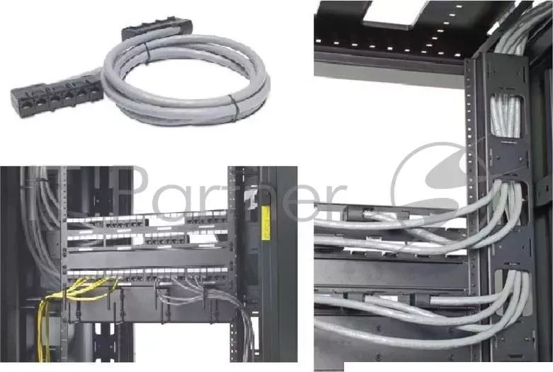 Кабель APC Data Distribution Cable, CAT5e UTP CMR Gray, 6xRJ 45 Jack to 6xRJ 45 Jack, 41ft 12,5m