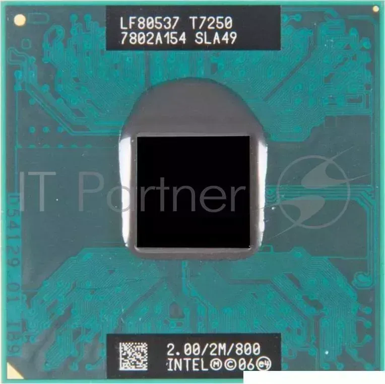 Процессор Socket P INTEL Core 2 Duo Mobile T7250 2000MHz Merom, 2048Kb L2 Cache, 800 MHz, SLA49 с разбора