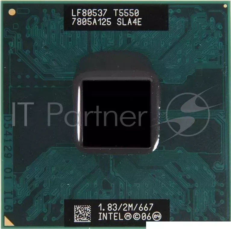 Процессор Socket P INTEL Core 2 Duo Mobile T5550 1833MHz Merom, 2048Kb L2 Cache, 667 MHz, SLA4E с разбора