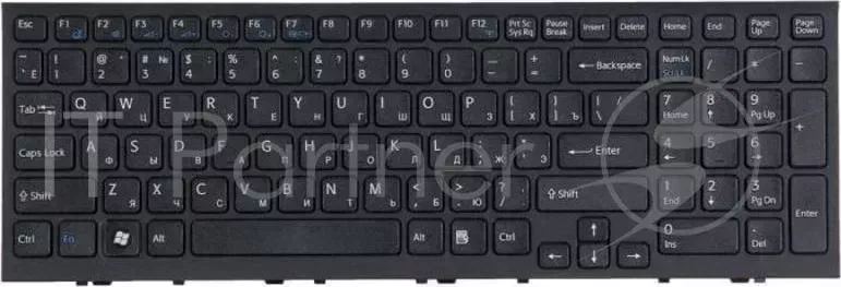 Клавиатура [ SONY Vaio VPC EH 148970861 Black, black frame