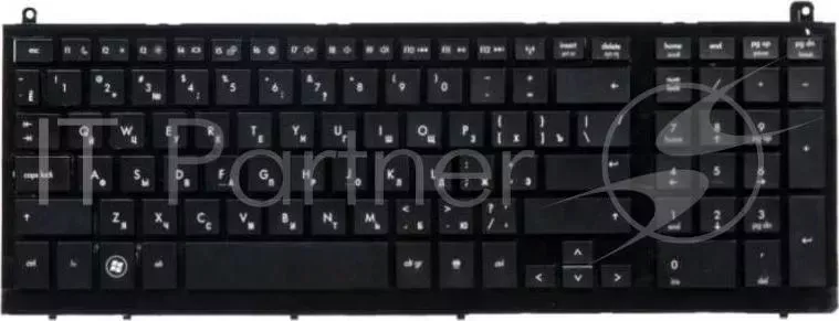 Клавиатура [HP Probook 4520] Black, black frame [NSK-HN0SW]