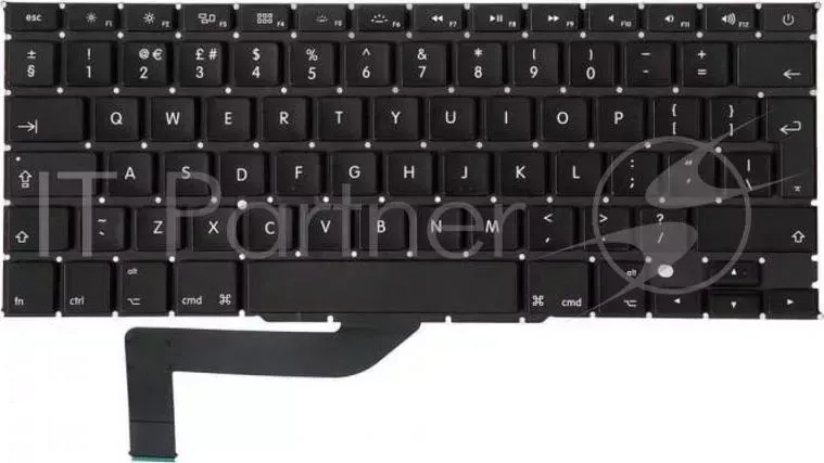 Клавиатура APPLE MacBook Pro Retina 15 A1398, английская Mid 2012 Mid 2014
