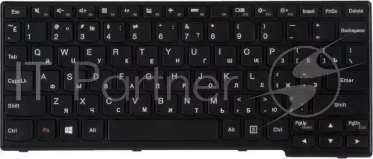 Клавиатура [ LENOVO Yoga 11 25204688 Black, Black frame, RU Print