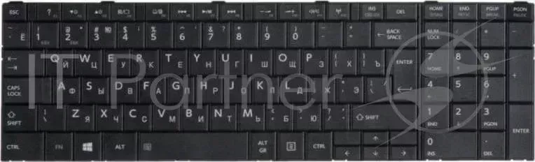 Клавиатура [ TOSHIBA Satellite C50, C50D, C55, C55D MP 11B96GB 930B Black