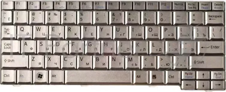 Клавиатура [ SONY Vaio VPC M A1783002A V091978CS1 Silver