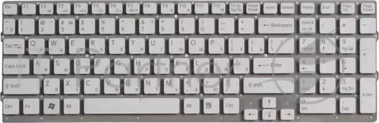 Клавиатура [ SONY Vaio VPC EB 148793271 White, No frame