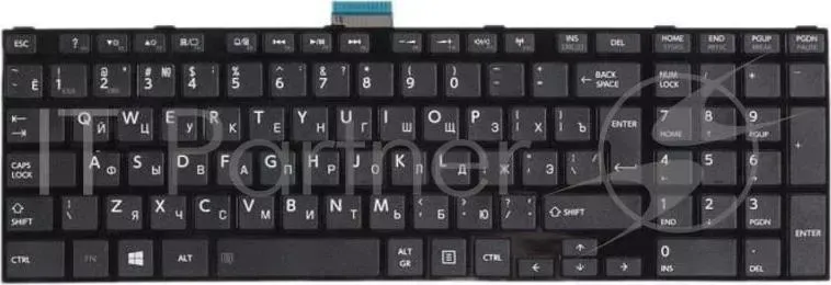 Клавиатура [ TOSHIBA Satellite C55 A H000053970 0KN0 CK3RU13 Black, Black Frame