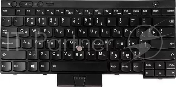 Клавиатура [Lenovo ThinkPad X230, X230i, T430, T430i, T530, T530i, L430, L530, W530] [04Y0551] [04X1376] Black, TrackPoint, Backlight Noname Lenovo W530 04Y0551 04X1376