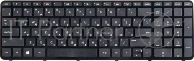 Клавиатура [HP Pavilion 17] [720670-251] Black, Black frame