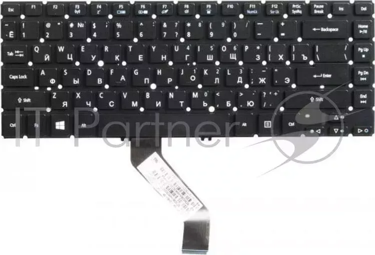 Клавиатура [ ACER Aspire V5, V5 431, V5 471 NK.I1417.05Z Black buttons, No frame, Backlight