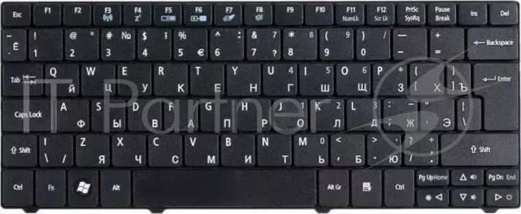 Клавиатура [ ACER Aspire One 721, 722, 751, 753, 1410, 1810T, 1830, Ferrari One 9Z.N3C82.10R Black, RU Print