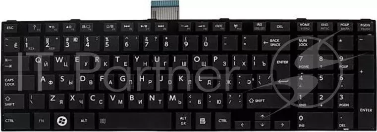 Клавиатура [ TOSHIBA Satellite L50, L850, L855, L875 MP 11B56SU 930 Black, Black Frame