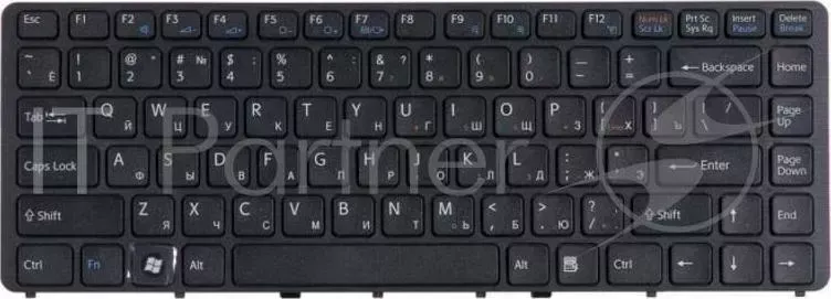 Клавиатура [ SONY Vaio VGN NW A1768768A 148738171 Black buttons, black frame