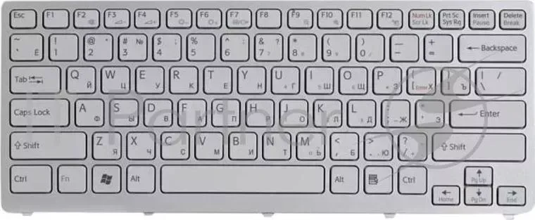Клавиатура [ SONY Vaio VPC CW 148755571 A1754908A A1754908A White, white Frame
