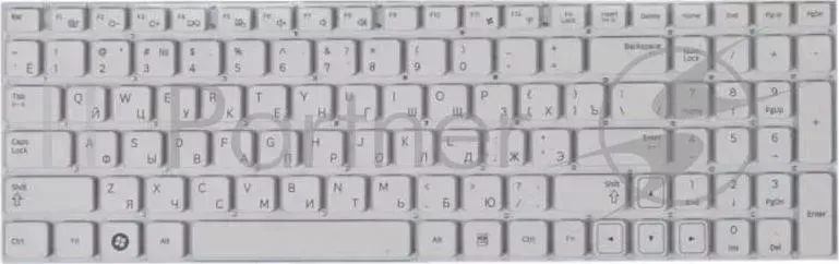Клавиатура [ SAMSUNG NP300E5A, NP300V5A BA59 03113С White, No Frame