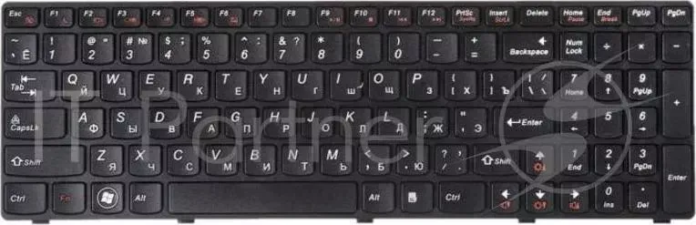Клавиатура [ LENOVO Z570, B570, V570, Z575 25 012459 25 013347 Black, black frame
