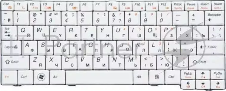 Клавиатура [ LENOVO S10 2 V103802BS1 25 008442 White