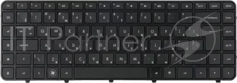 Клавиатура [HP Pavilion dv6-3000] [AELX8700310] [606745-251] Black, black frame