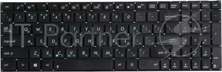 Клавиатура [Asus K56] [0KNB0-PE1RU13] Black, No frame ASUS [ No