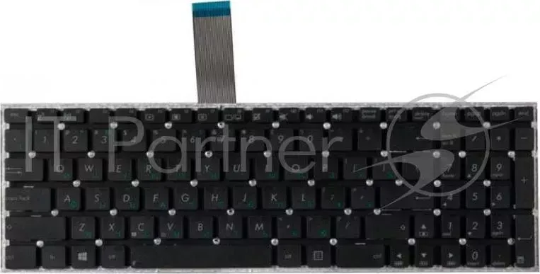 Клавиатура [Asus X550] [0KNB0-612BRU00] Black, No frame ASUS [ No