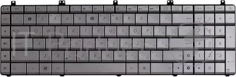 Клавиатура [Asus N55, N55s] [04GN5F1KRU00] [0KNB0-7200RU00] Silver ASUS [