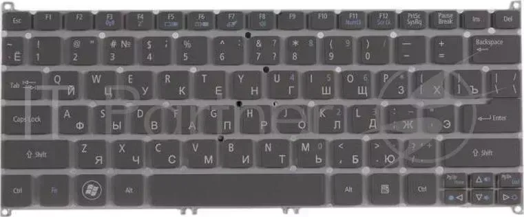 Клавиатура [ ACER S3, One 725, One 756 NSK R10PW KB.I100A.228 Grey, No frame